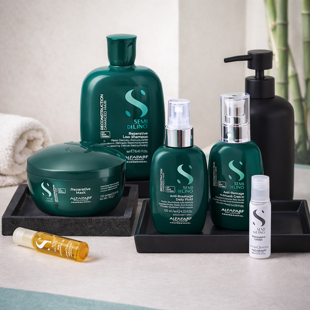 Structural Restoration — Alfaparf Semi di Lino Reconstruction Treatment